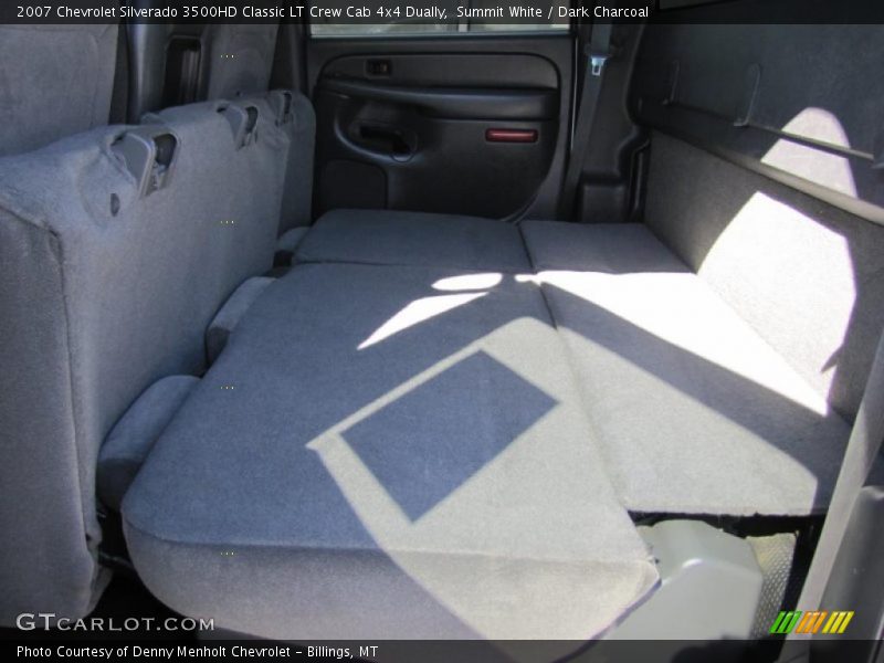 Summit White / Dark Charcoal 2007 Chevrolet Silverado 3500HD Classic LT Crew Cab 4x4 Dually