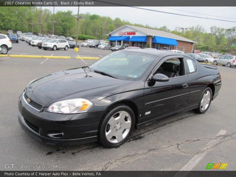 Black / Ebony Black 2007 Chevrolet Monte Carlo SS