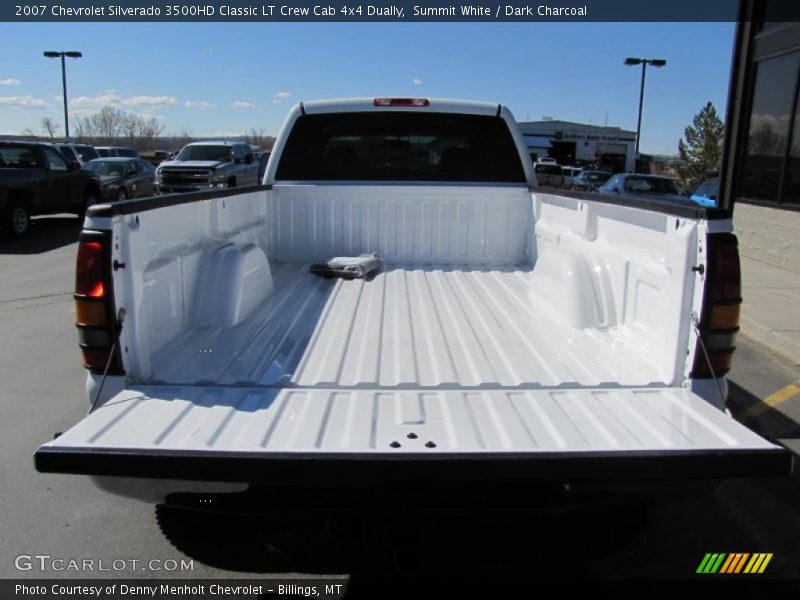 Summit White / Dark Charcoal 2007 Chevrolet Silverado 3500HD Classic LT Crew Cab 4x4 Dually