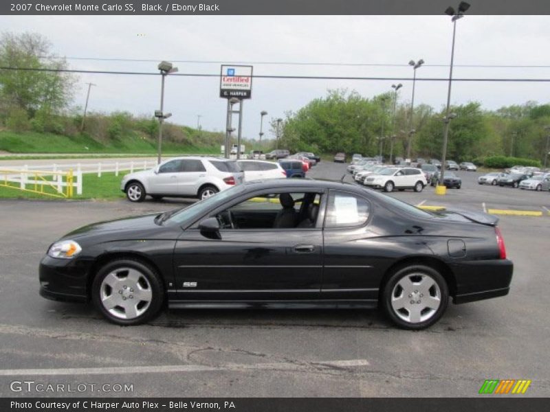 Black / Ebony Black 2007 Chevrolet Monte Carlo SS