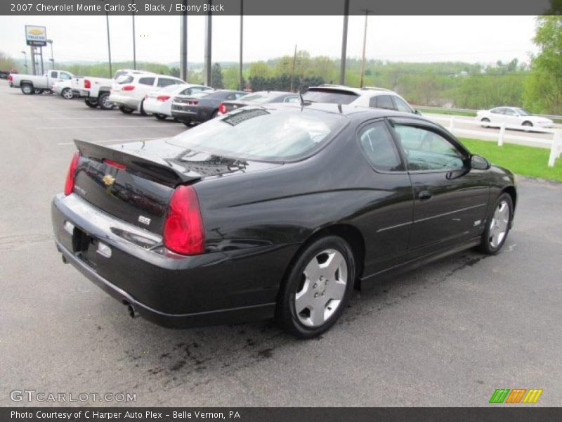 Black / Ebony Black 2007 Chevrolet Monte Carlo SS