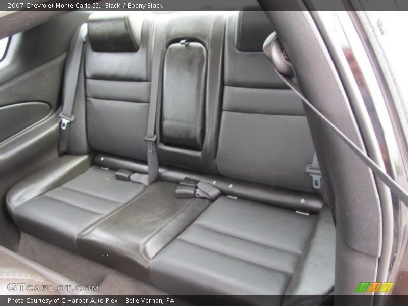  2007 Monte Carlo SS Ebony Black Interior