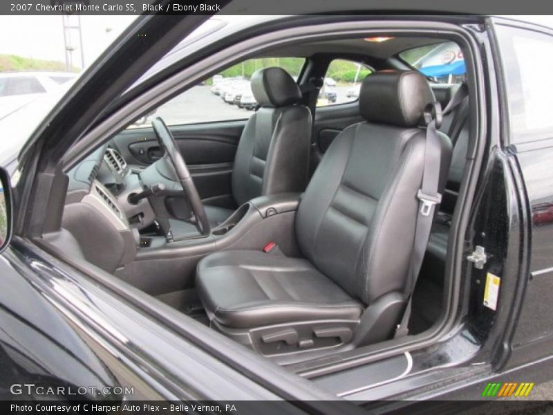  2007 Monte Carlo SS Ebony Black Interior