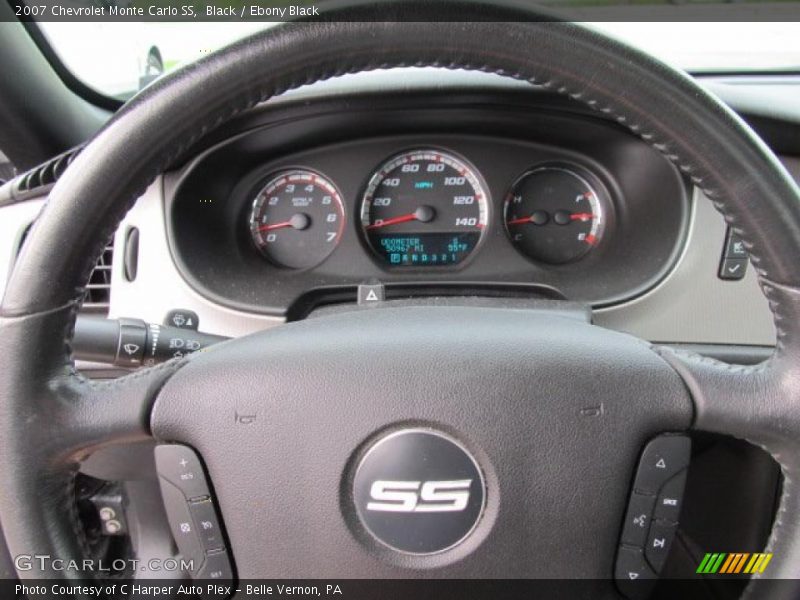 Black / Ebony Black 2007 Chevrolet Monte Carlo SS