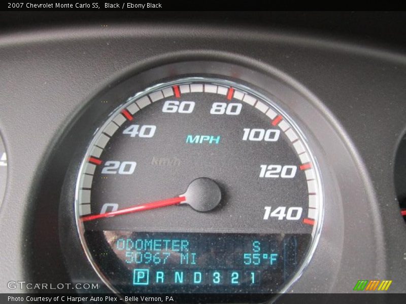 Black / Ebony Black 2007 Chevrolet Monte Carlo SS