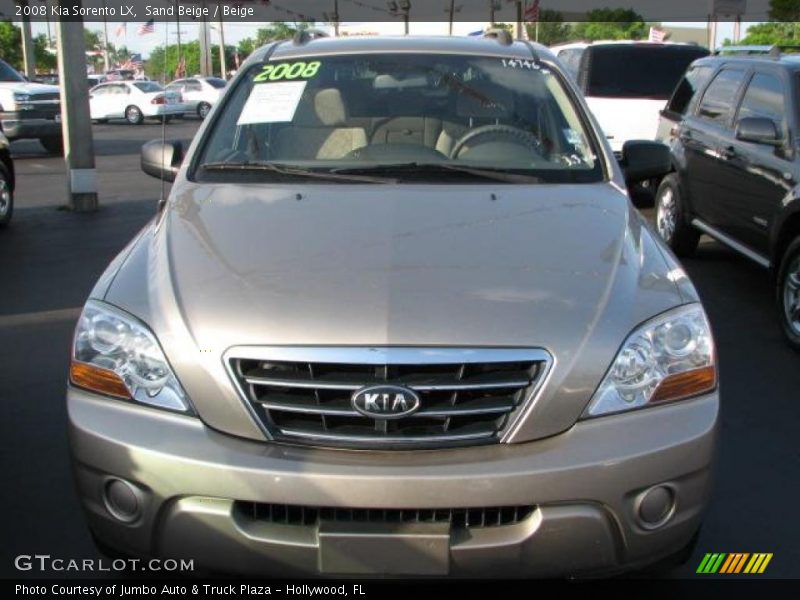 Sand Beige / Beige 2008 Kia Sorento LX