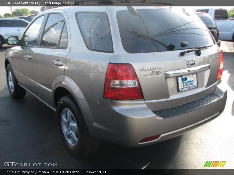 Sand Beige / Beige 2008 Kia Sorento LX