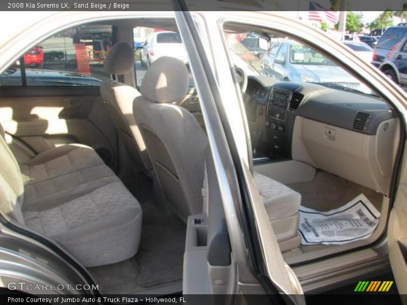 Sand Beige / Beige 2008 Kia Sorento LX