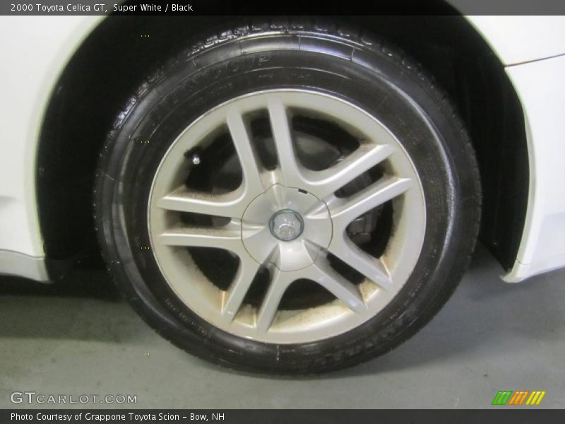 Super White / Black 2000 Toyota Celica GT