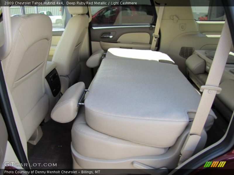Deep Ruby Red Metallic / Light Cashmere 2009 Chevrolet Tahoe Hybrid 4x4