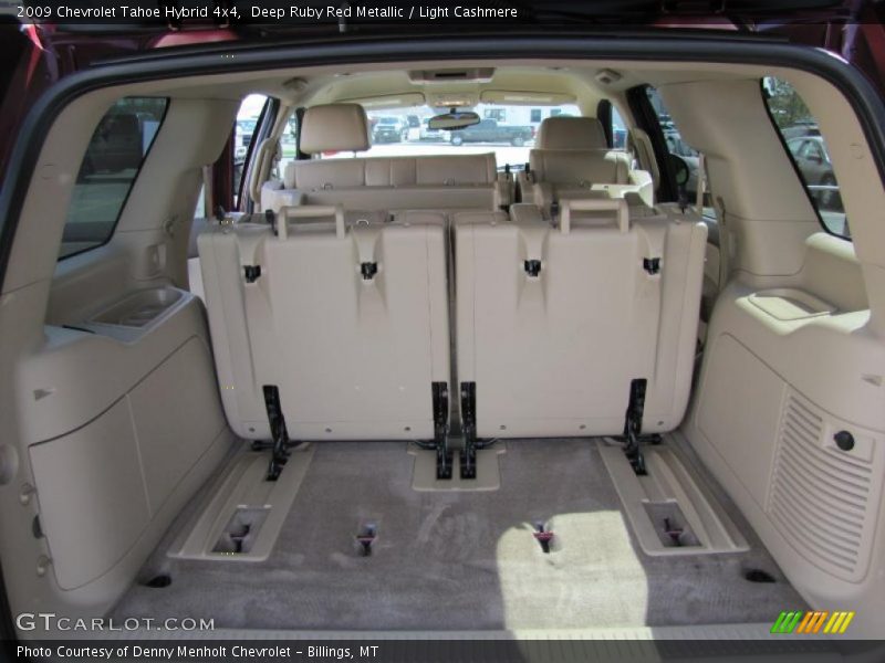 Deep Ruby Red Metallic / Light Cashmere 2009 Chevrolet Tahoe Hybrid 4x4