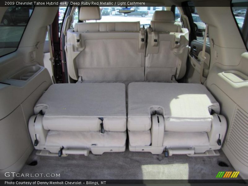 Deep Ruby Red Metallic / Light Cashmere 2009 Chevrolet Tahoe Hybrid 4x4