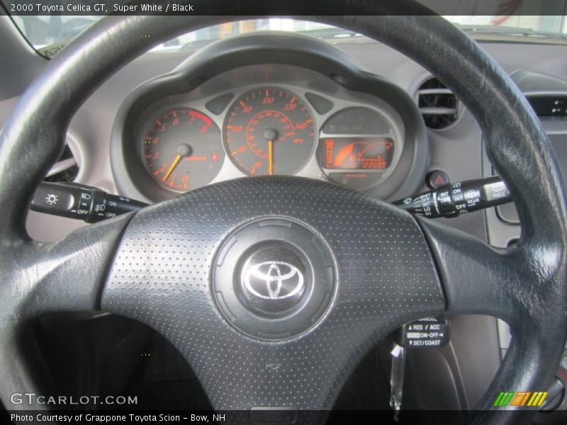 Super White / Black 2000 Toyota Celica GT