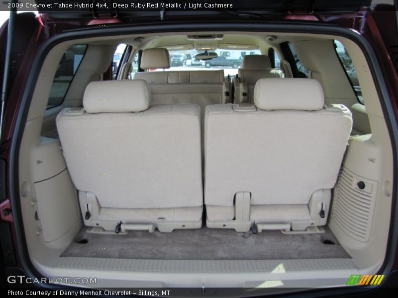 Deep Ruby Red Metallic / Light Cashmere 2009 Chevrolet Tahoe Hybrid 4x4