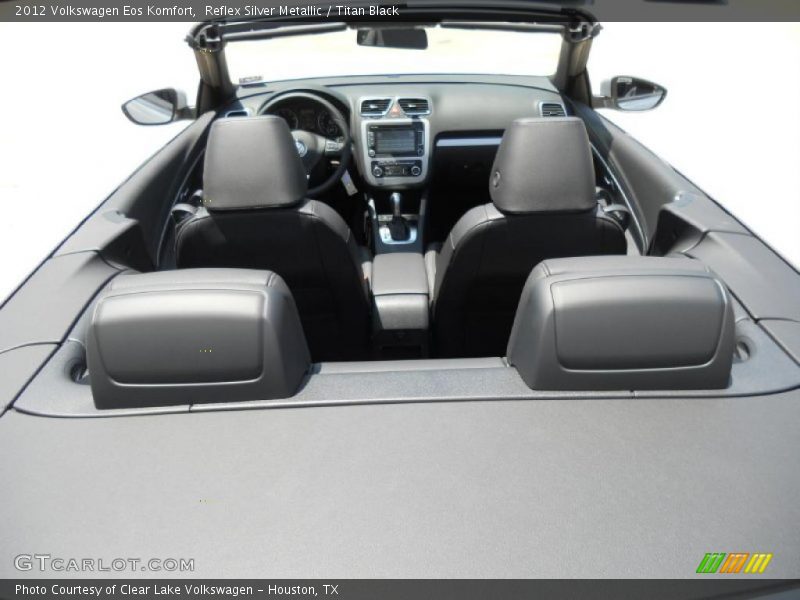 Reflex Silver Metallic / Titan Black 2012 Volkswagen Eos Komfort