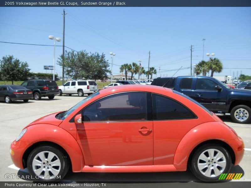  2005 New Beetle GL Coupe Sundown Orange