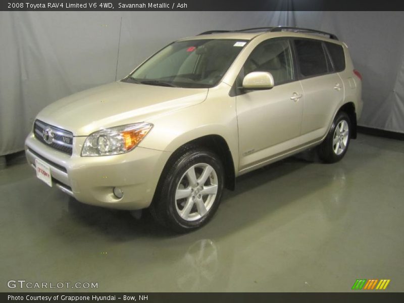 Savannah Metallic / Ash 2008 Toyota RAV4 Limited V6 4WD
