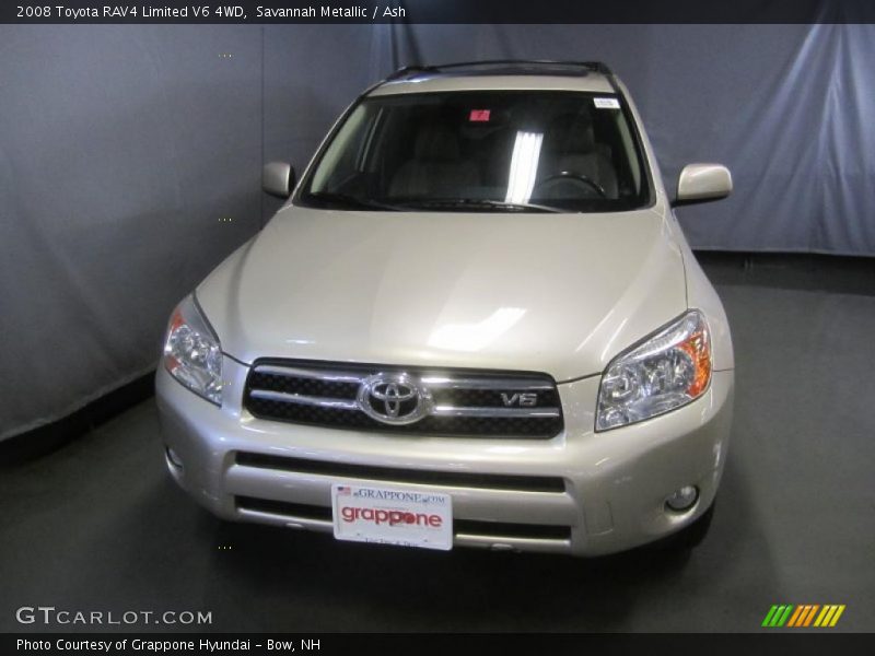 Savannah Metallic / Ash 2008 Toyota RAV4 Limited V6 4WD