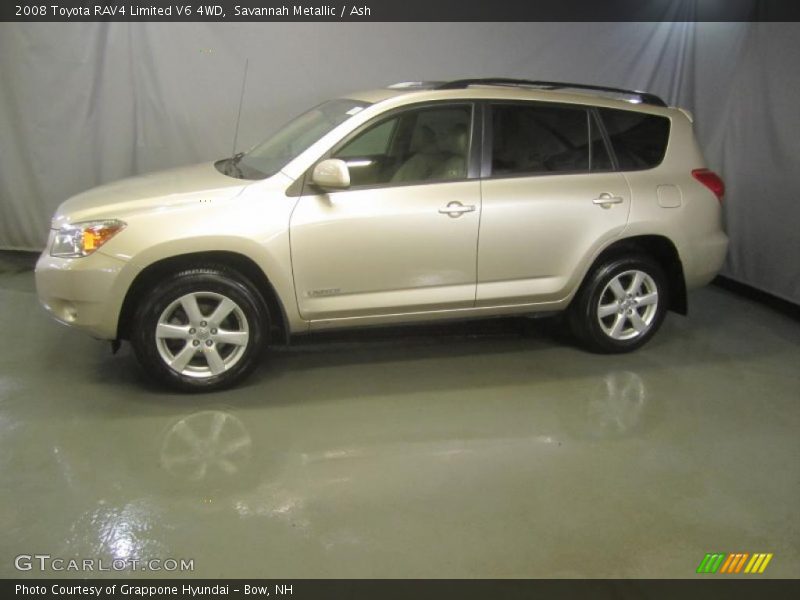 Savannah Metallic / Ash 2008 Toyota RAV4 Limited V6 4WD