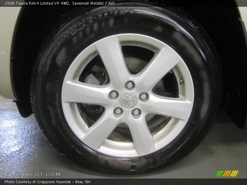 Savannah Metallic / Ash 2008 Toyota RAV4 Limited V6 4WD