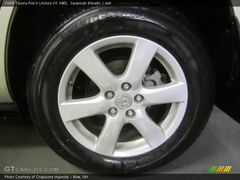 Savannah Metallic / Ash 2008 Toyota RAV4 Limited V6 4WD
