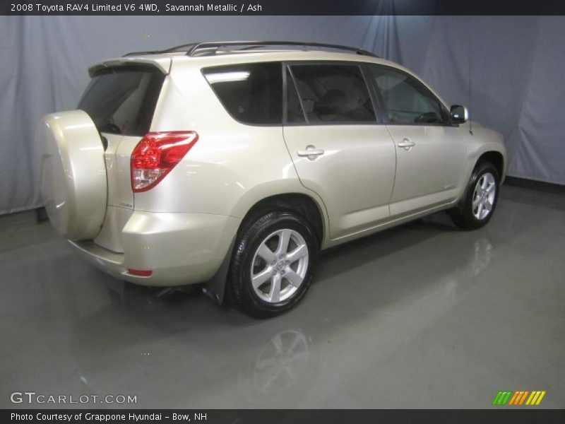 Savannah Metallic / Ash 2008 Toyota RAV4 Limited V6 4WD