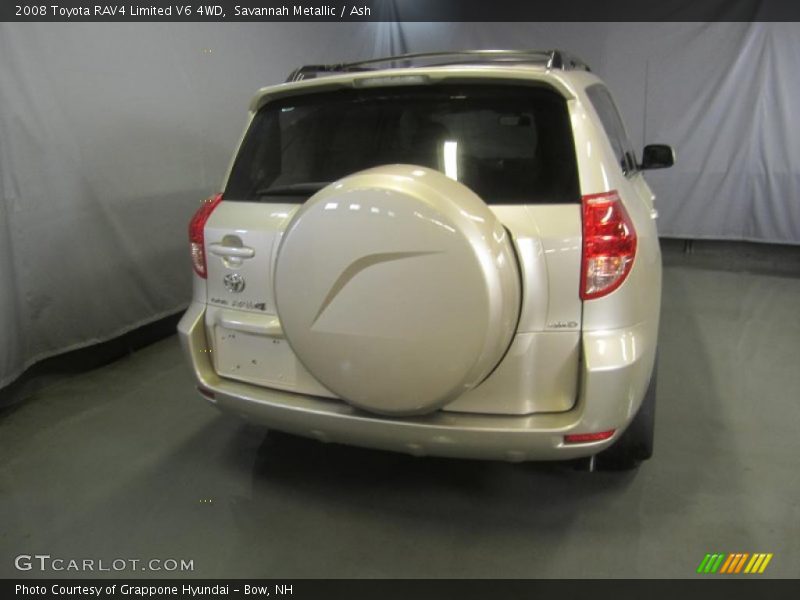 Savannah Metallic / Ash 2008 Toyota RAV4 Limited V6 4WD