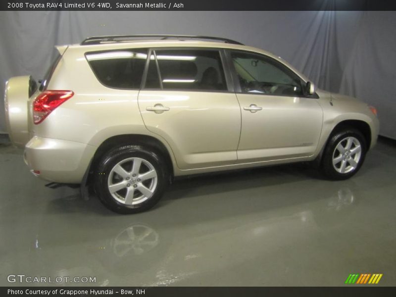 Savannah Metallic / Ash 2008 Toyota RAV4 Limited V6 4WD