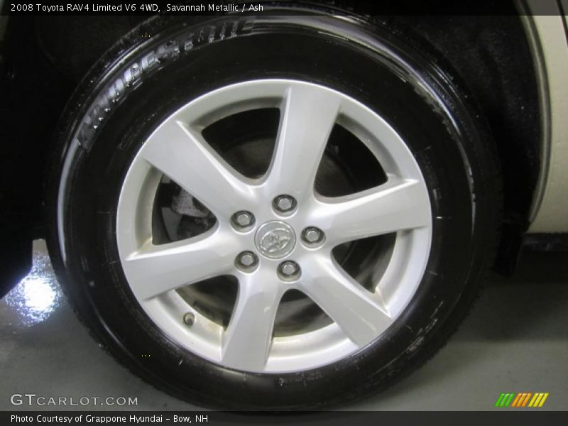 Savannah Metallic / Ash 2008 Toyota RAV4 Limited V6 4WD