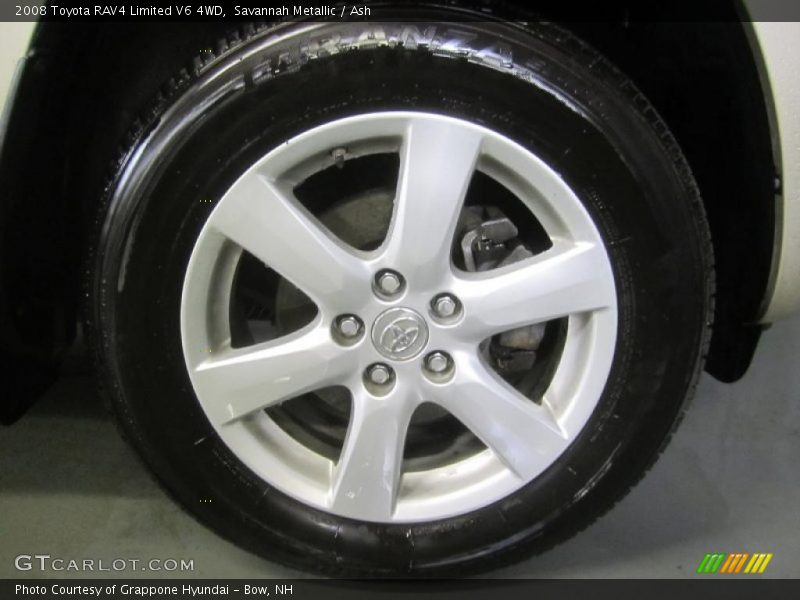Savannah Metallic / Ash 2008 Toyota RAV4 Limited V6 4WD