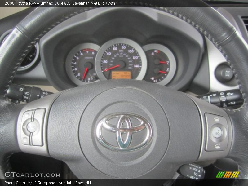 Savannah Metallic / Ash 2008 Toyota RAV4 Limited V6 4WD