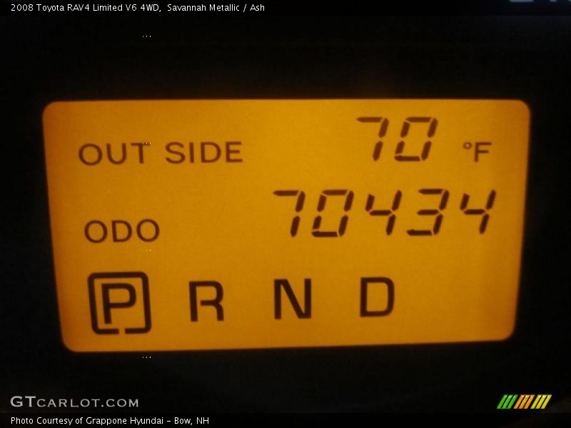 Savannah Metallic / Ash 2008 Toyota RAV4 Limited V6 4WD