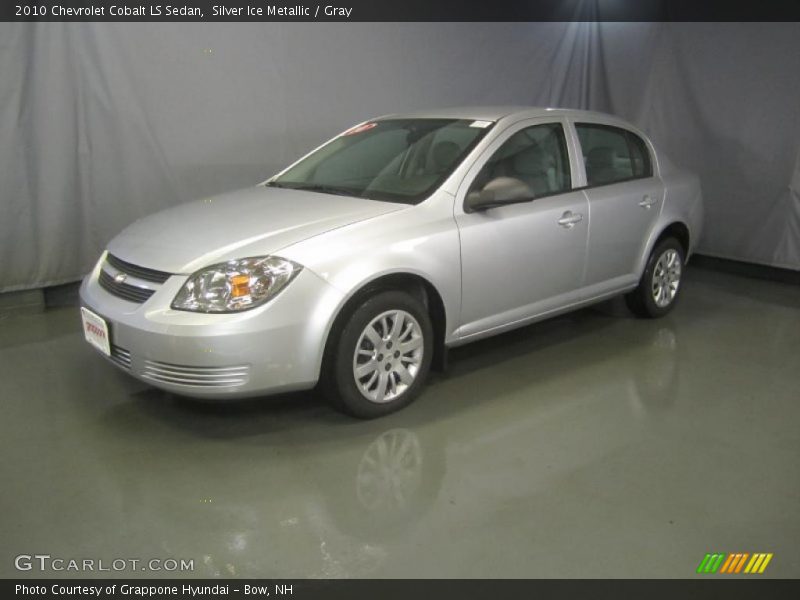 Silver Ice Metallic / Gray 2010 Chevrolet Cobalt LS Sedan