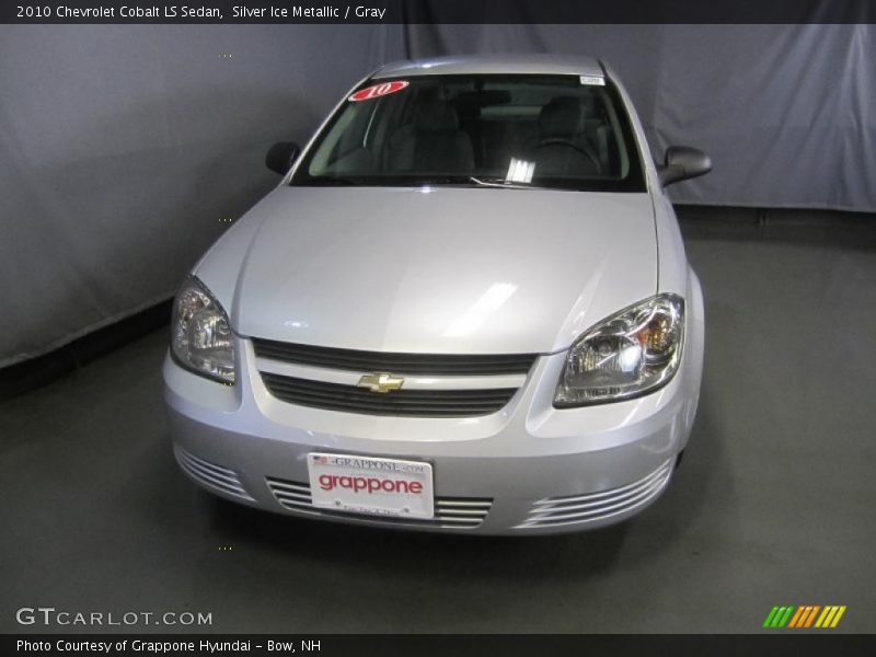 Silver Ice Metallic / Gray 2010 Chevrolet Cobalt LS Sedan