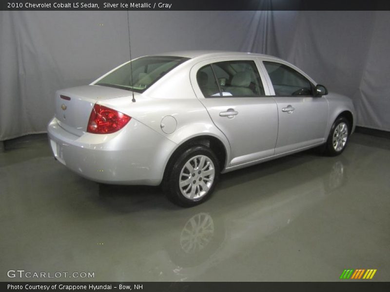 Silver Ice Metallic / Gray 2010 Chevrolet Cobalt LS Sedan