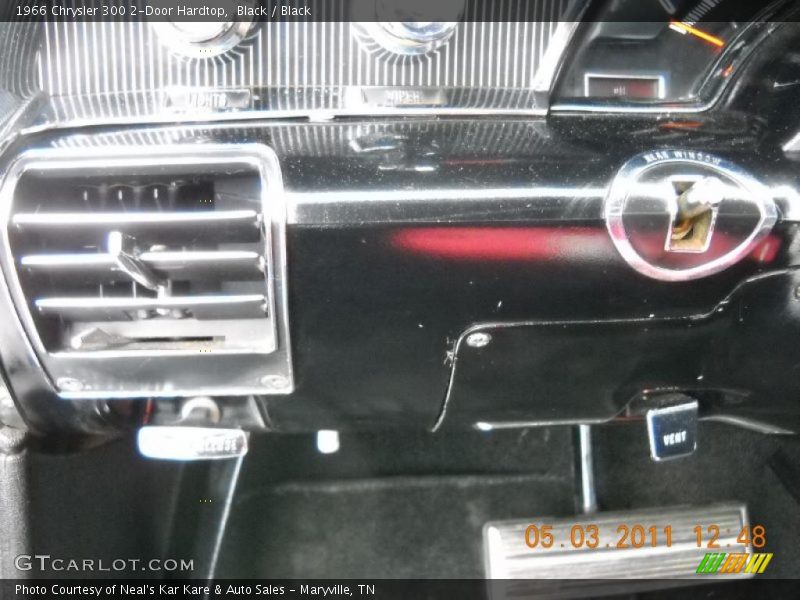Controls of 1966 300 2-Door Hardtop