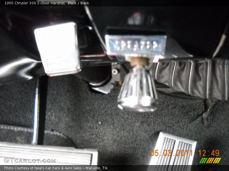 Controls of 1966 300 2-Door Hardtop