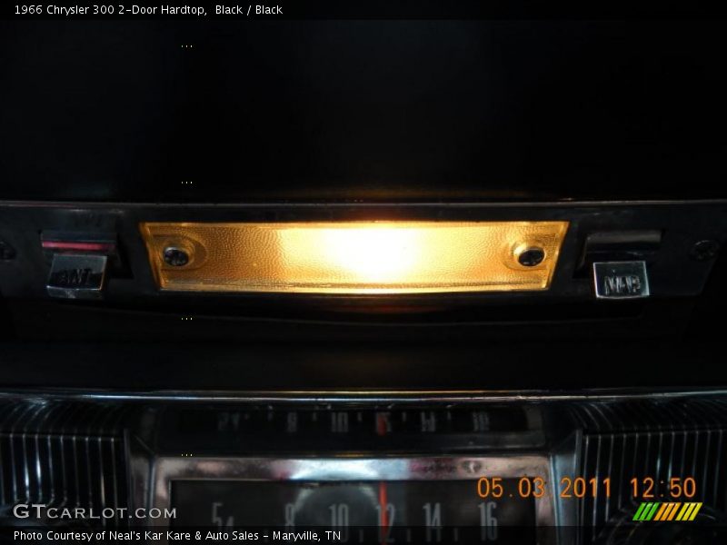 Controls of 1966 300 2-Door Hardtop