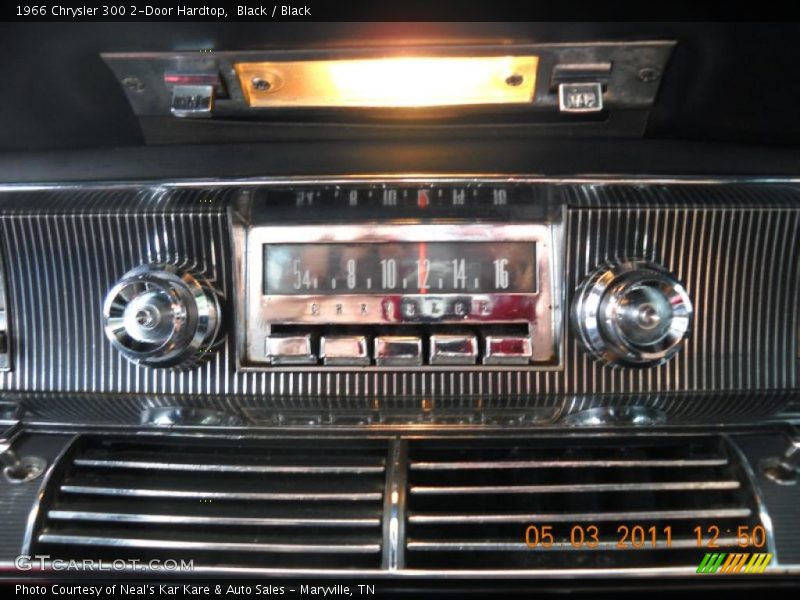 Controls of 1966 300 2-Door Hardtop