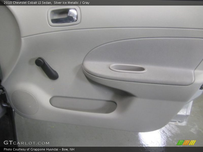 Silver Ice Metallic / Gray 2010 Chevrolet Cobalt LS Sedan