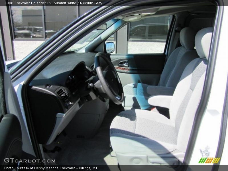 Summit White / Medium Gray 2008 Chevrolet Uplander LS