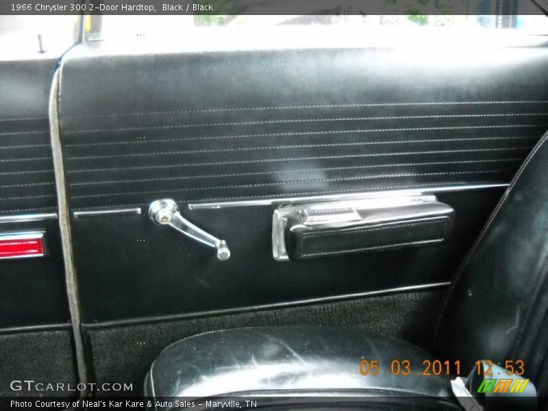  1966 300 2-Door Hardtop Black Interior