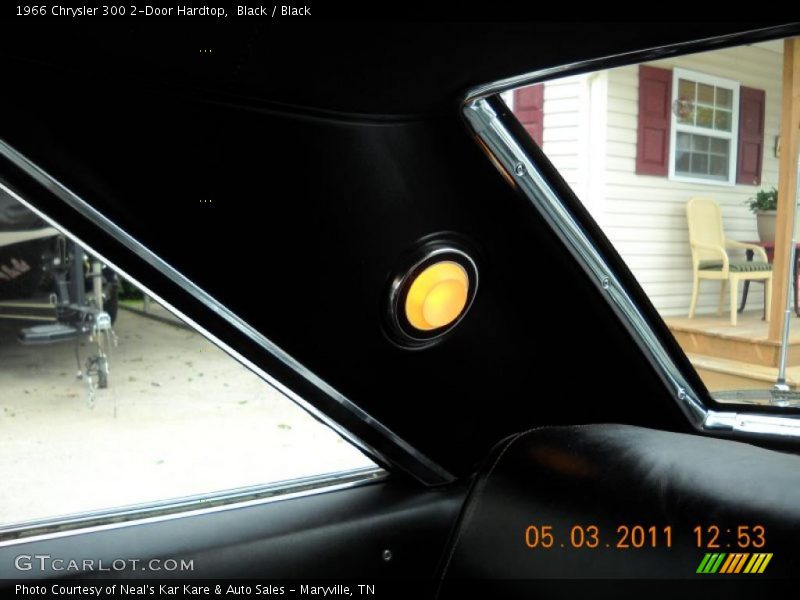  1966 300 2-Door Hardtop Black Interior