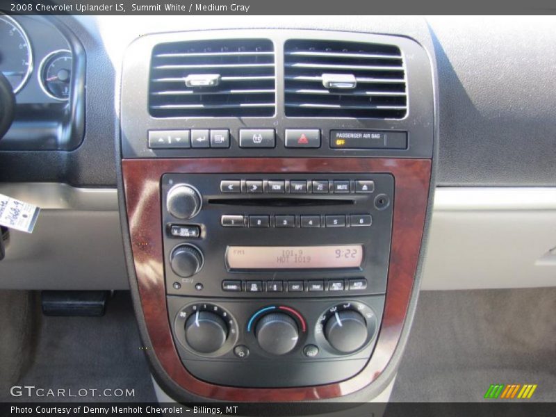 Summit White / Medium Gray 2008 Chevrolet Uplander LS