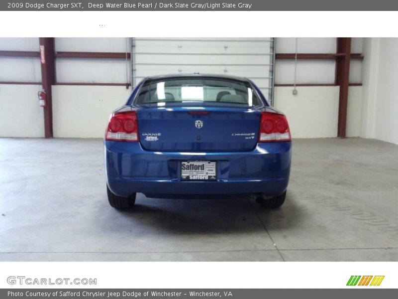 Deep Water Blue Pearl / Dark Slate Gray/Light Slate Gray 2009 Dodge Charger SXT