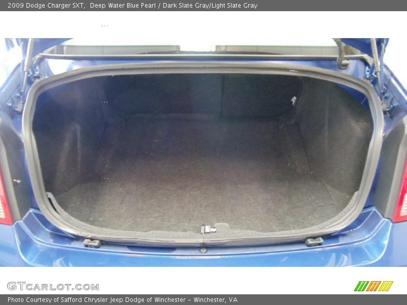 Deep Water Blue Pearl / Dark Slate Gray/Light Slate Gray 2009 Dodge Charger SXT