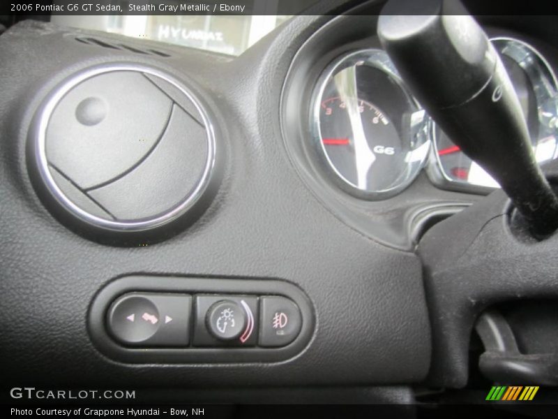 Stealth Gray Metallic / Ebony 2006 Pontiac G6 GT Sedan