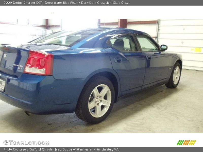 Deep Water Blue Pearl / Dark Slate Gray/Light Slate Gray 2009 Dodge Charger SXT