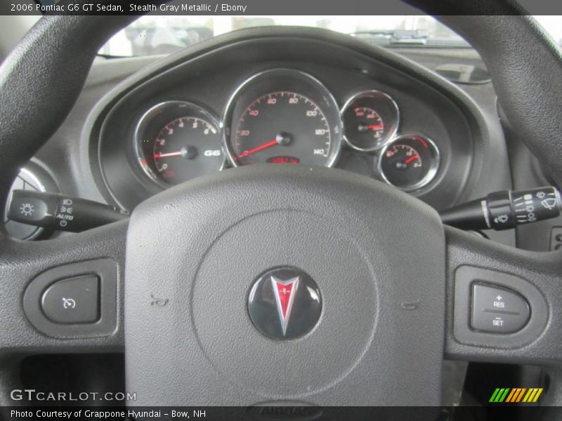 Stealth Gray Metallic / Ebony 2006 Pontiac G6 GT Sedan