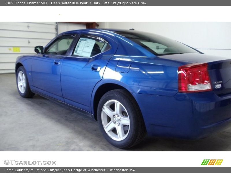Deep Water Blue Pearl / Dark Slate Gray/Light Slate Gray 2009 Dodge Charger SXT
